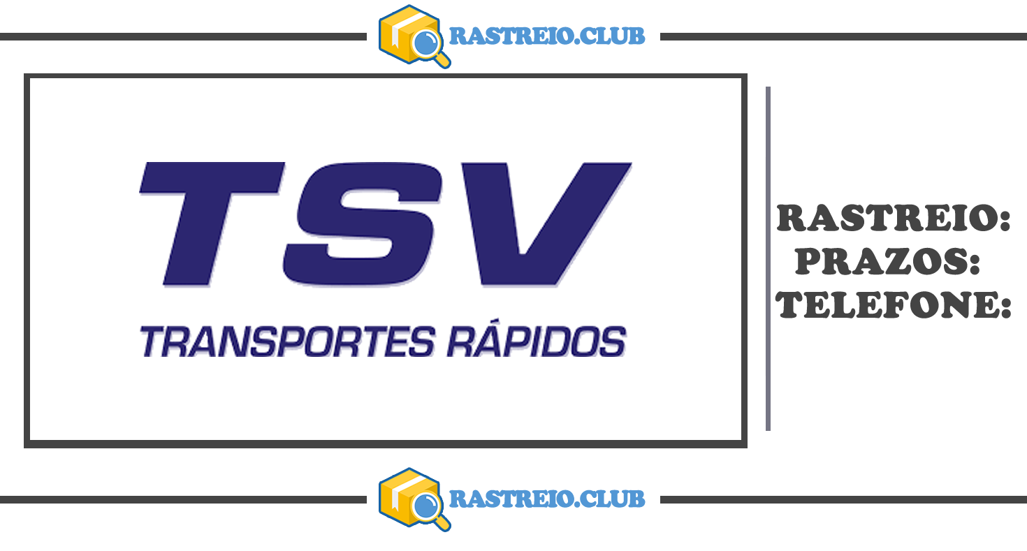 TSV Transportes Rastreio - Rastreamento